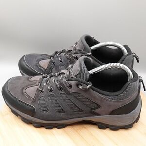 Itasca Shoes Mens 9 Grey Hiking Leather Nylon Upper Outdoor Boots 4546437